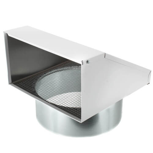 FML10 Fixed Metal Hood for Supply or Exhaust, 10" Duct (Single Unit) ( FML10 Fixed Metal Hood for Supply or Exhaust, 10" Duct (Single Unit))