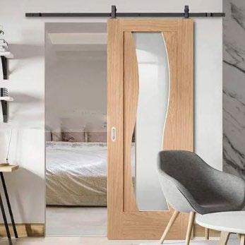 Barn Door – PY-254 – Sliding Barn-Style Wood Door