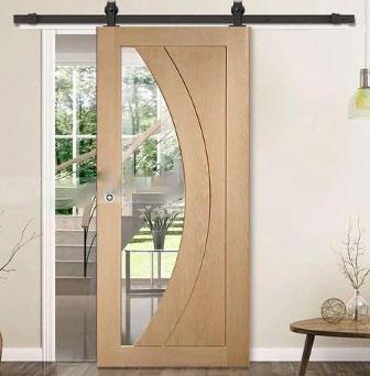 Barn Door – PY-255 – Sliding Barn-Style Wood Door
