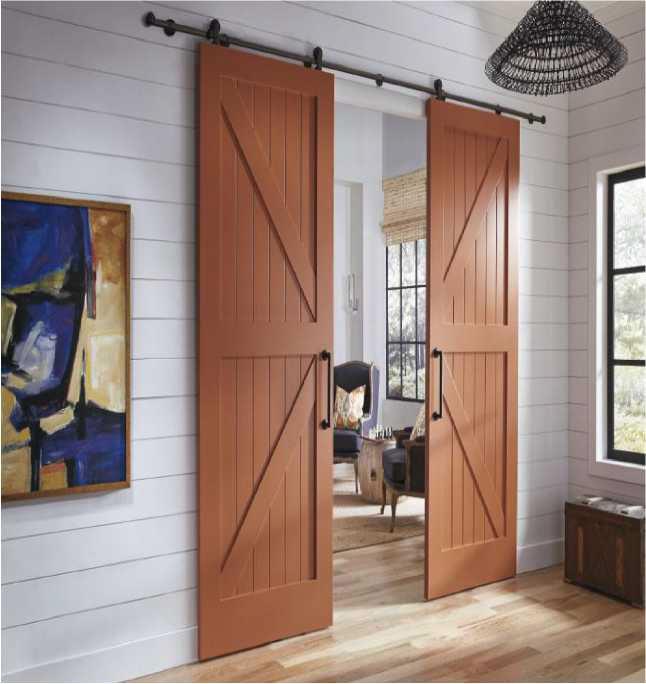 Barn Door – PY-237 – Sliding Barn-Style Wood Door