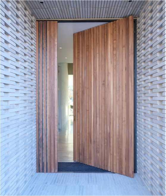 Pivot Door – PY-087 – Contemporary Pivot Wood Design