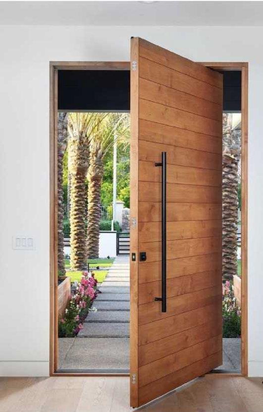 Pivot Door – PY-077 – Contemporary Pivot Wood Design