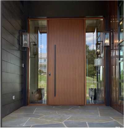 Pivot Door – PY-082 – Contemporary Pivot Wood Design