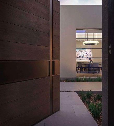 Pivot Door – PY-037 – Contemporary Pivot Wood Design