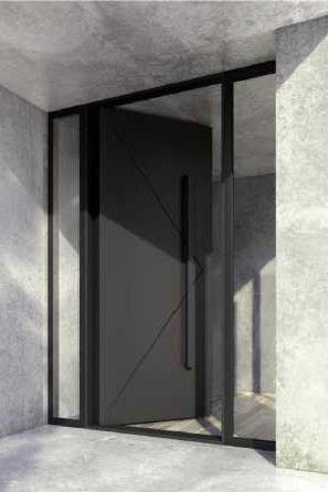 Pivot Door – PY-015 – Contemporary Pivot Wood Design