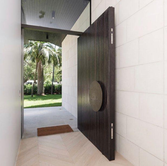Pivot Door – PY-019 – Contemporary Pivot Wood Design