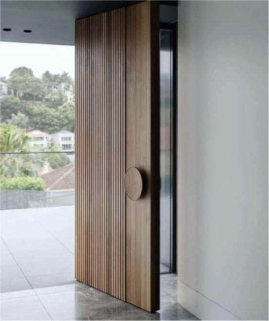 Pivot Door – PY-021 – Contemporary Pivot Wood Design