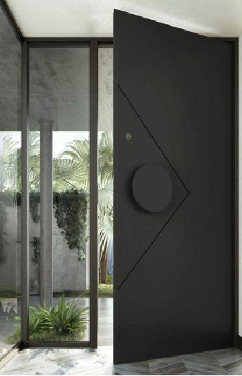 Pivot Door – PY-007 – Contemporary Pivot Wood Design