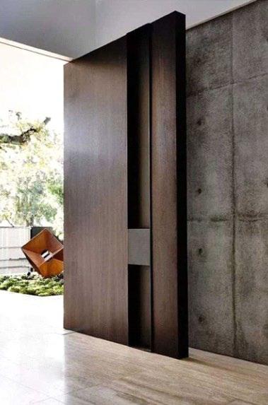 Pivot Door – PY-008 – Contemporary Pivot Wood Design