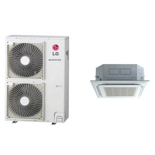 42,000 BTU, R-410A, Ductless Single Zone Air Conditioner/Inverter Ceiling Cassette Heat Pump Package ( 42,000 BTU, R-410A, Ductless Single Zone Air Conditioner/Inverter Ceiling Cassette Heat Pump Package)