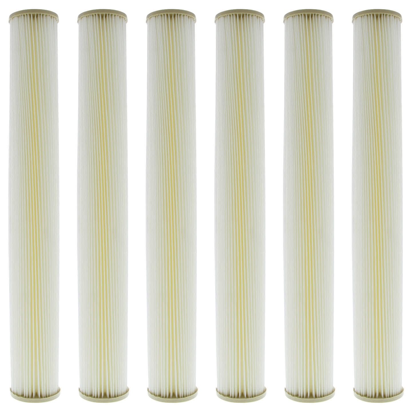 Pentek ECP1-20 Pleated Sediment Water Filters (20-inch x 2-5/8-inch)