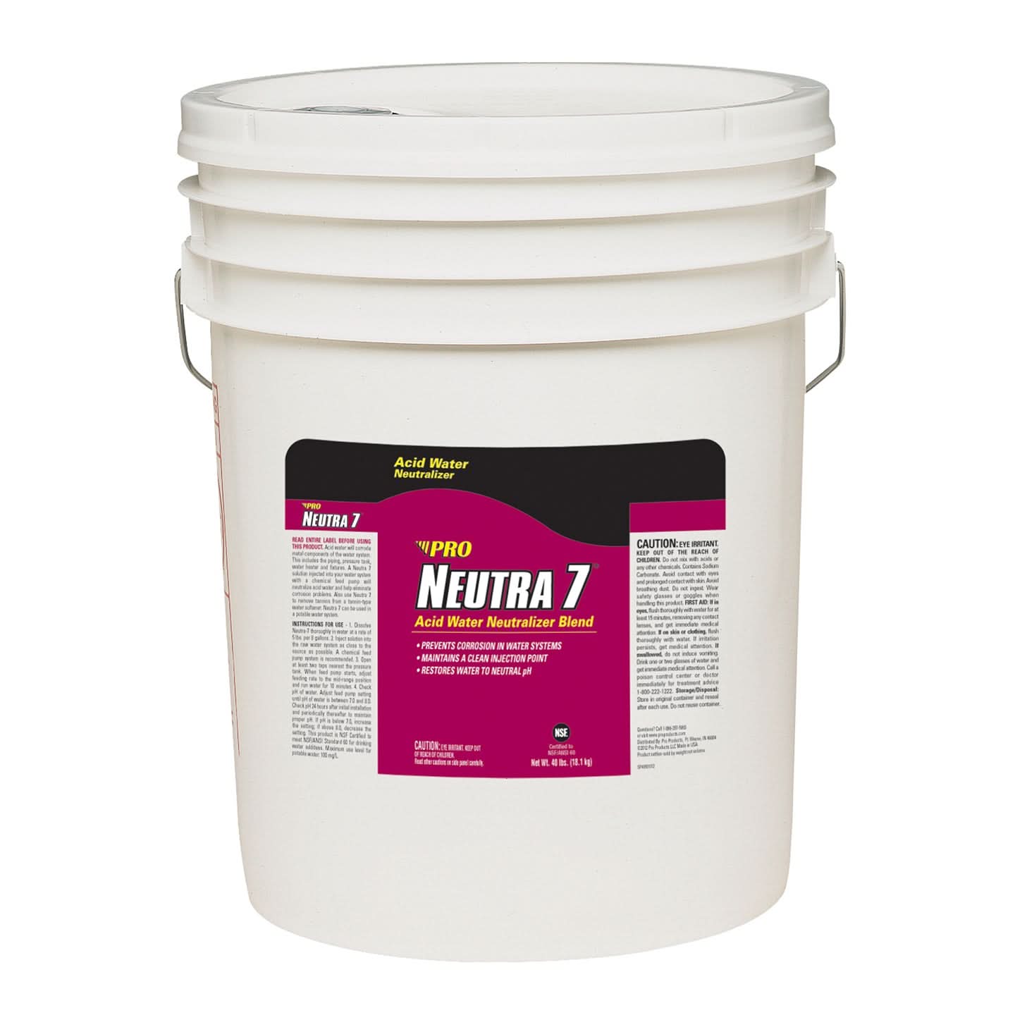 Pro Products SP40N Neutra 7 Acid Water Neutralizer (40 lb pail)