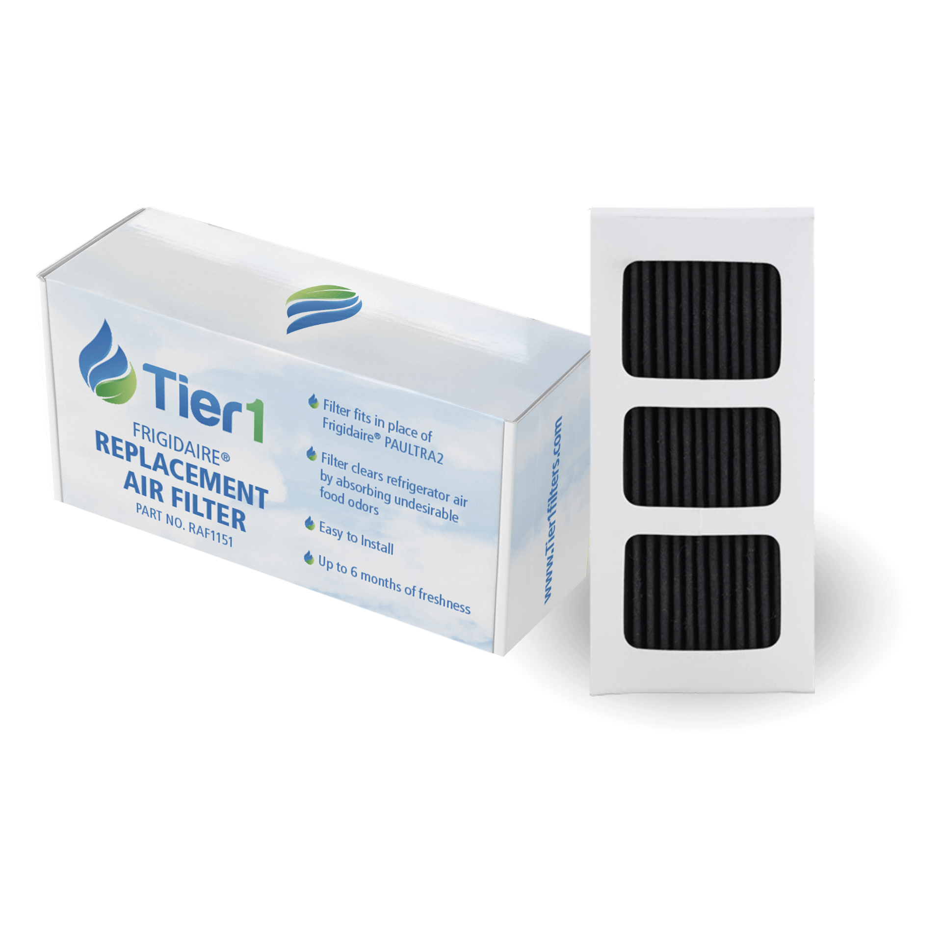 TIER1 RAF1151 Comparable for PAULTRA2 Refrigerator Air Filter