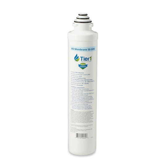 Tier1 ROQC4-RORM 4-Stage Quick Change Reverse Osmosis Water Filter Replacement Membrane