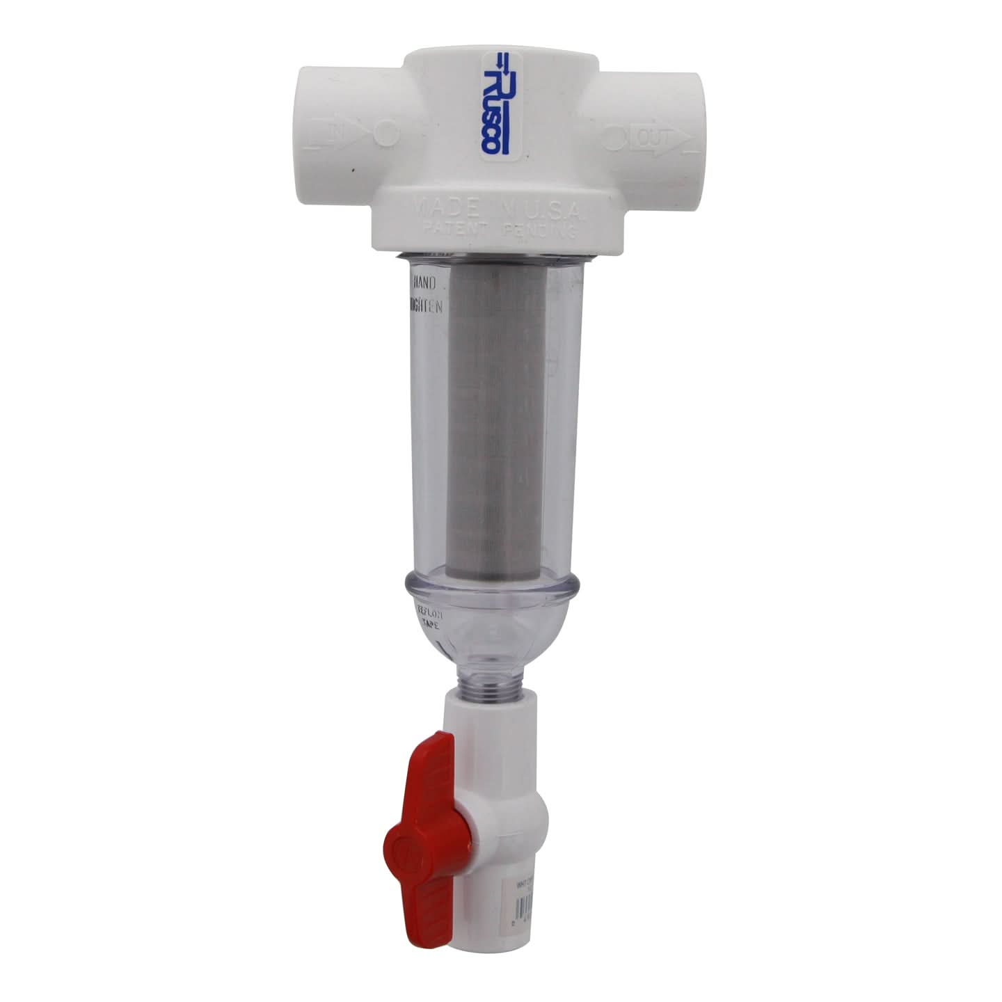 Rusco 1-140STSS-F Stainless Steel Screened Sediment Trapper System