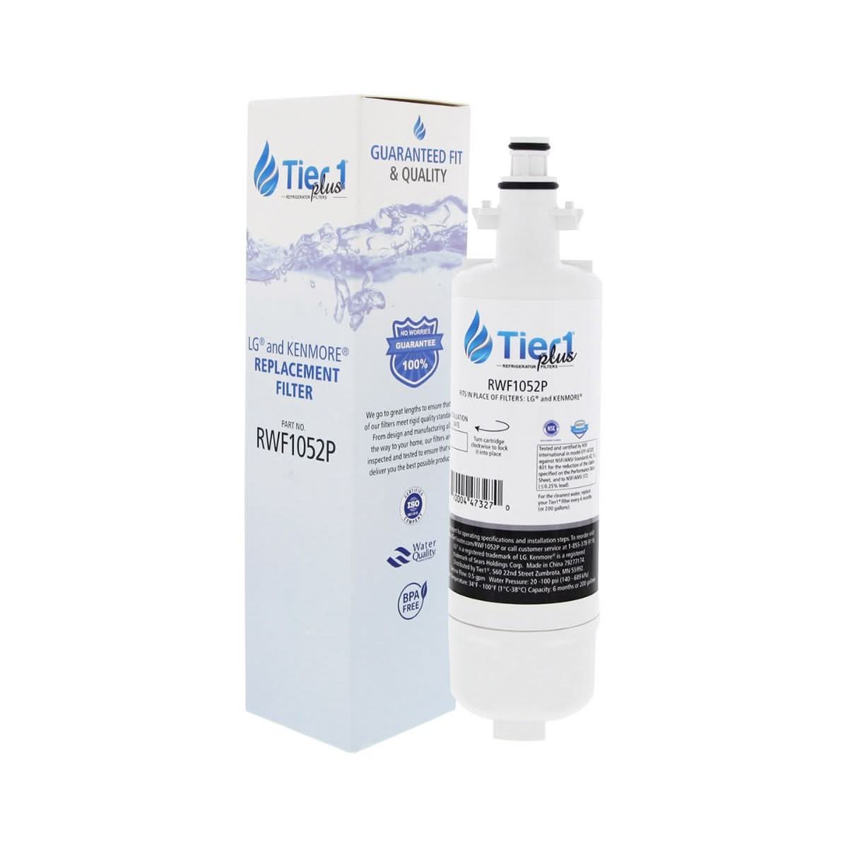 Tier1 Plus LG LT700P Comparable Lead And Mercury Reducing Refrigerator Water Filter