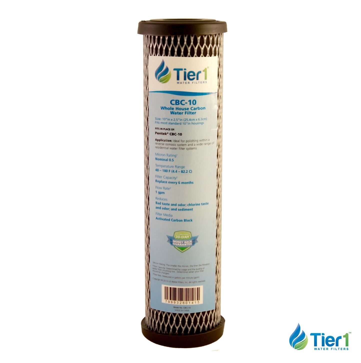 Tier1 CBC-10-WF Carbon Block Water Filter