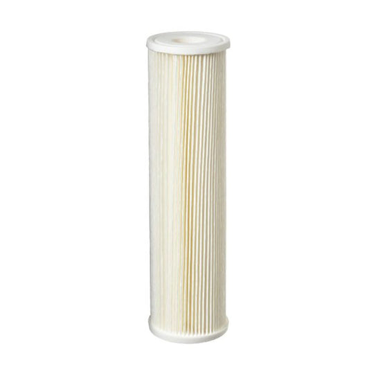 USWF Pleated Polyester Sediment Filter, 1 Micron 10"x2.5"