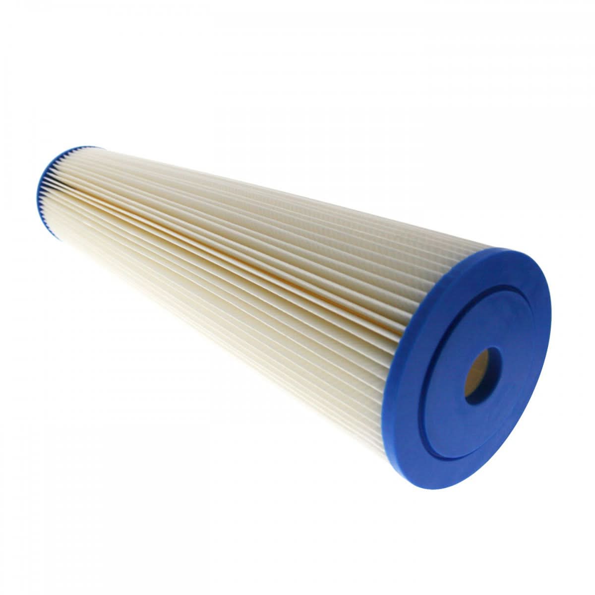 Tier1 20" x 4.5" Pleated Polyester Water Filter, 5 Micron