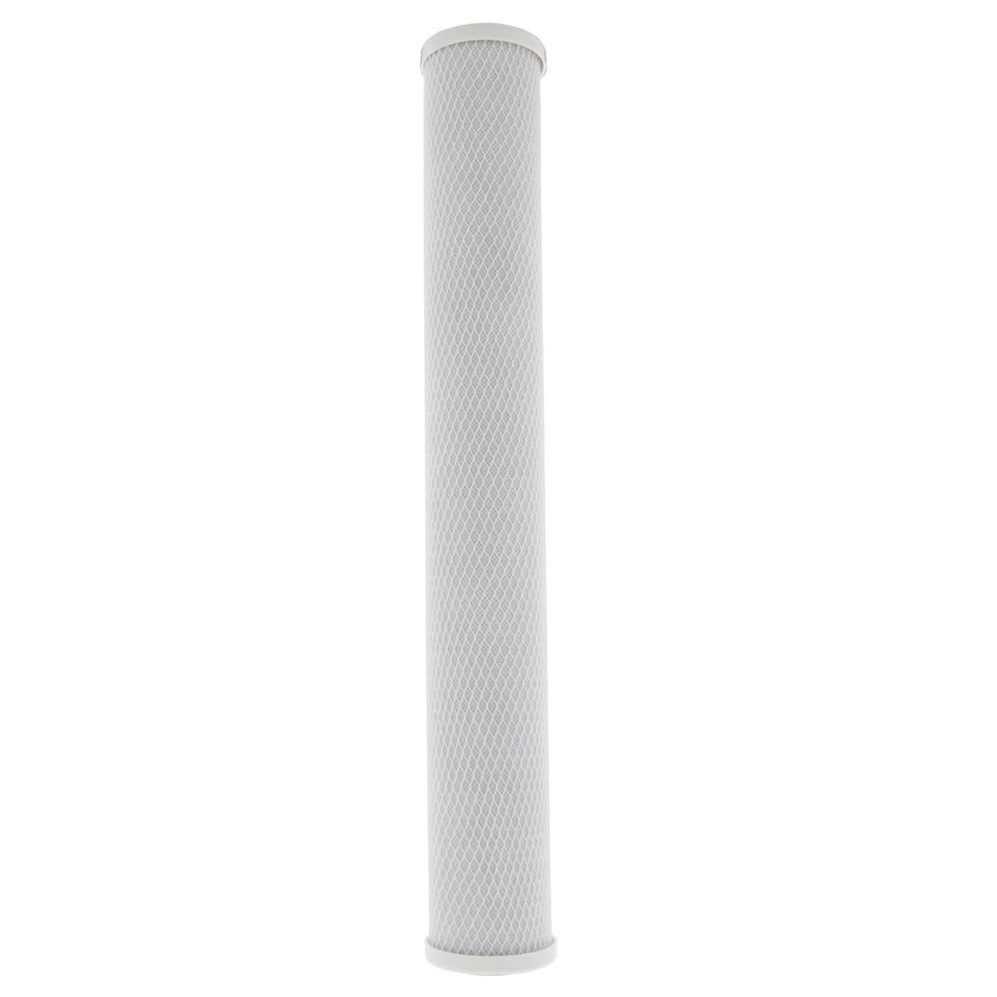 Tier1 20" x 2.5" Carbon Block Water Filter, 5 Micron