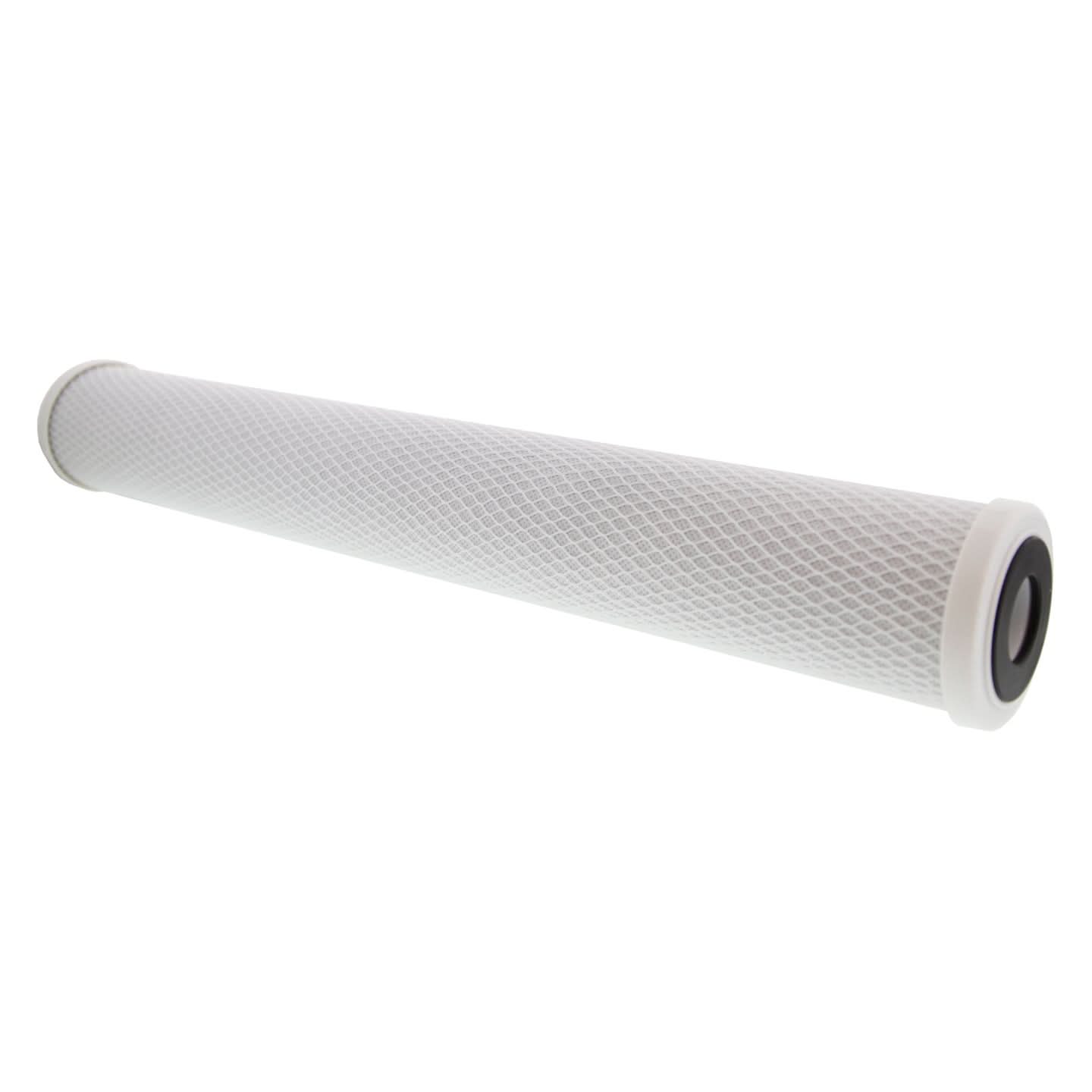 Tier1 20" x 2.5" Carbon Block Water Filter, 5 Micron