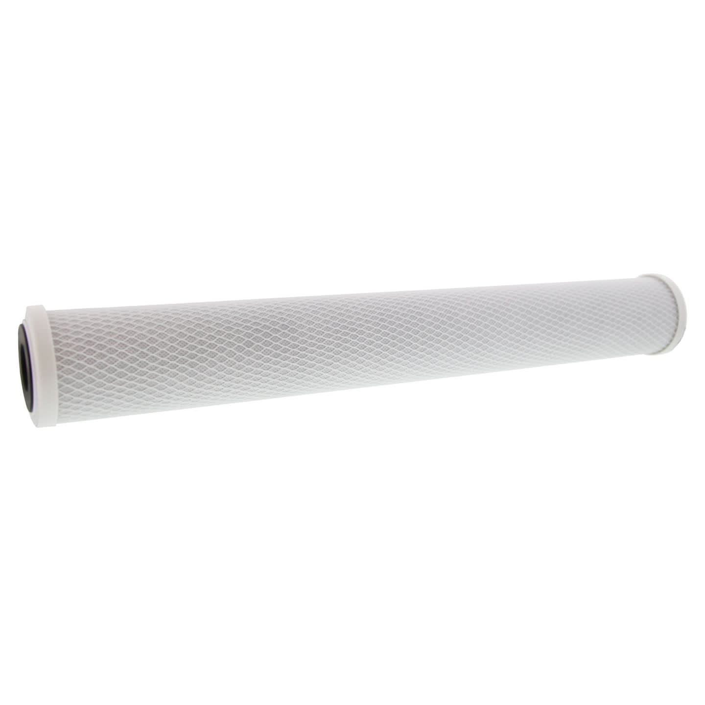 Tier1 20" x 2.5" Carbon Block Water Filter, 5 Micron