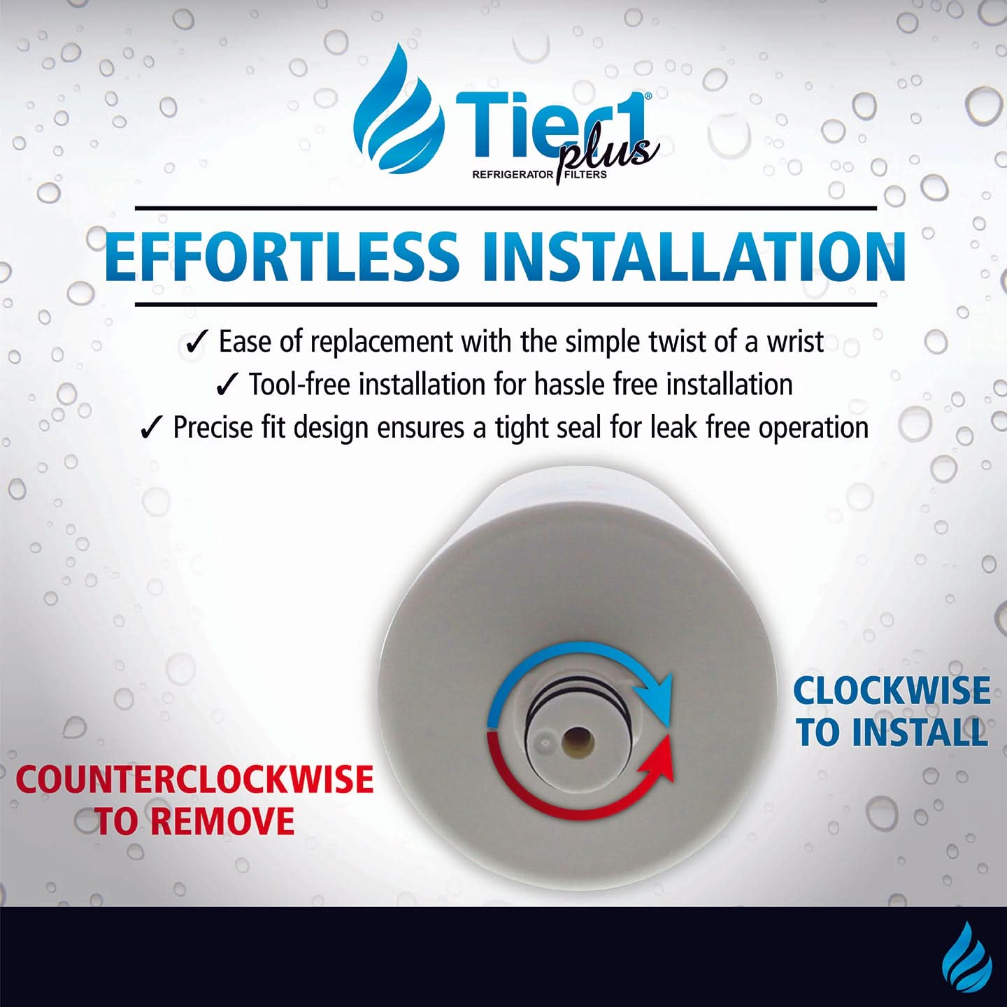 Tier1 Plus LG 5231JA2002A / LT500P Comparable Lead And Mercury Reducing Refrigerator Water Filter