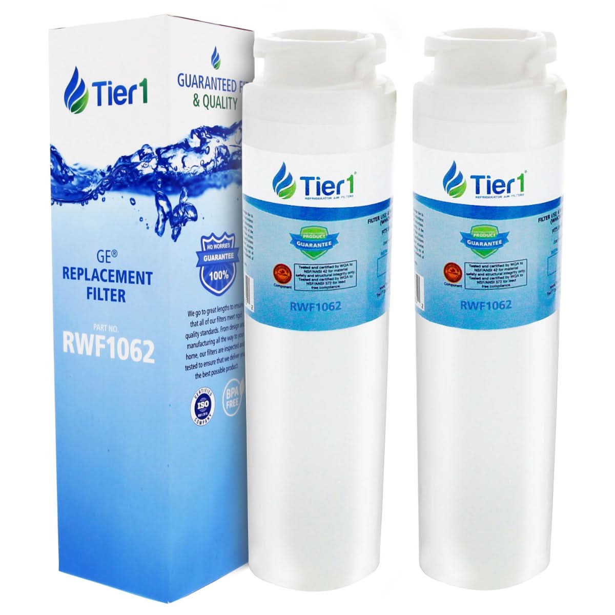 Tier1 GE MSWF SmartWater Refrigerator Water Filter Replacement Comparable