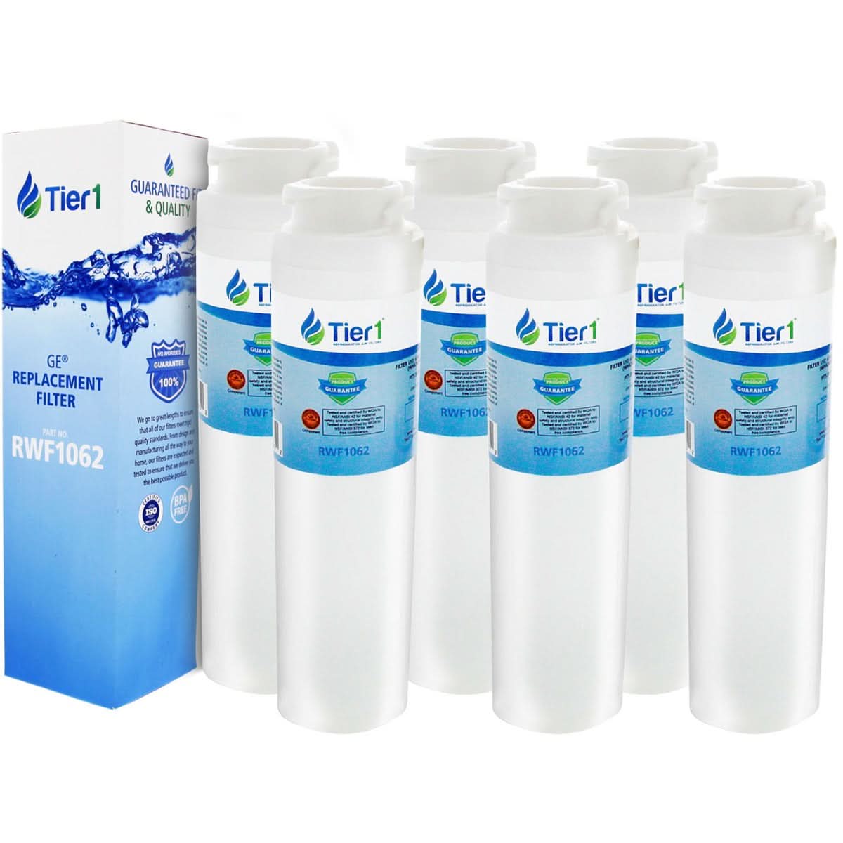 Tier1 GE MSWF SmartWater Refrigerator Water Filter Replacement Comparable