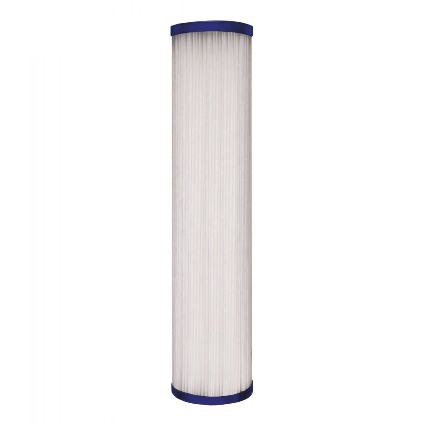 Tier1 10" x 2.5" Pleated Sediment Water Filter, 30 Micron