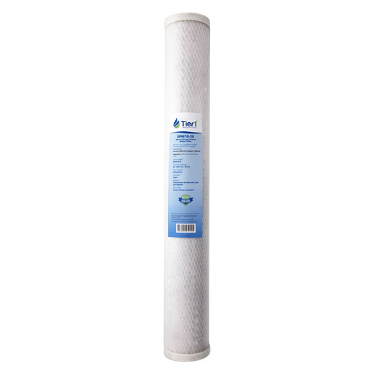 Tier1 20" x 2.5" Carbon Block Filter (10 Micron)