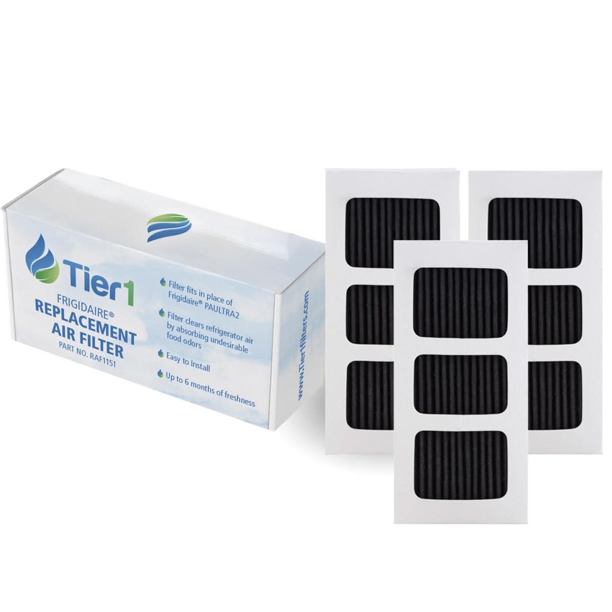 TIER1 RAF1151 Comparable for PAULTRA2 Refrigerator Air Filter