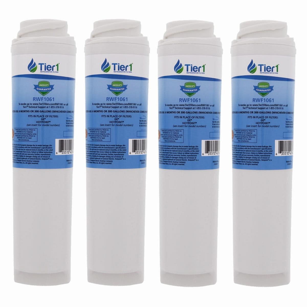 Tier1 GE GSWF SmartWater Refrigerator Water Filter Replacement Comparable