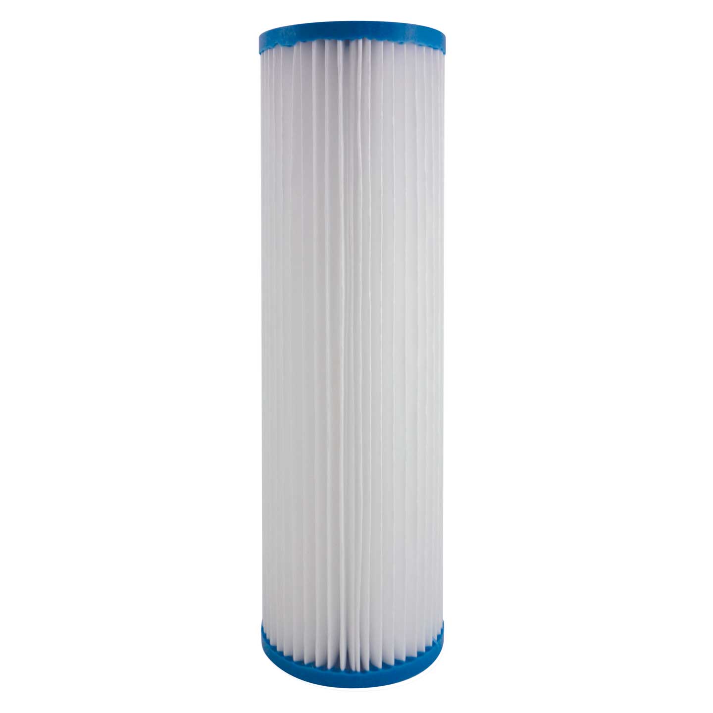 Tier1 10" x 2.5" Pleated Cellulose Sediment Filter, 20 Micron