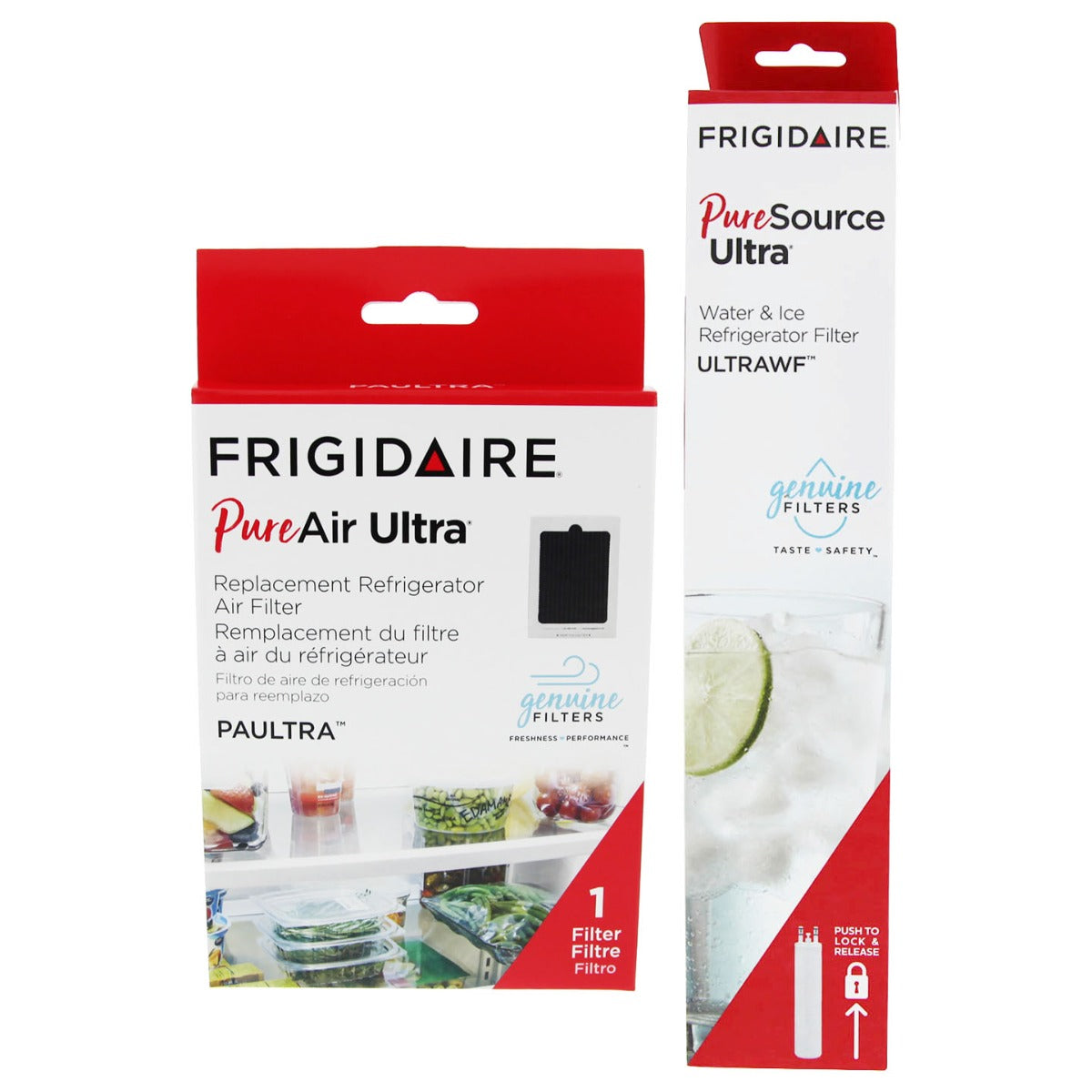 Frigidaire ULTRAWF PureSource Refrigerator Water Filter and PAULTRA Air Filter Combo