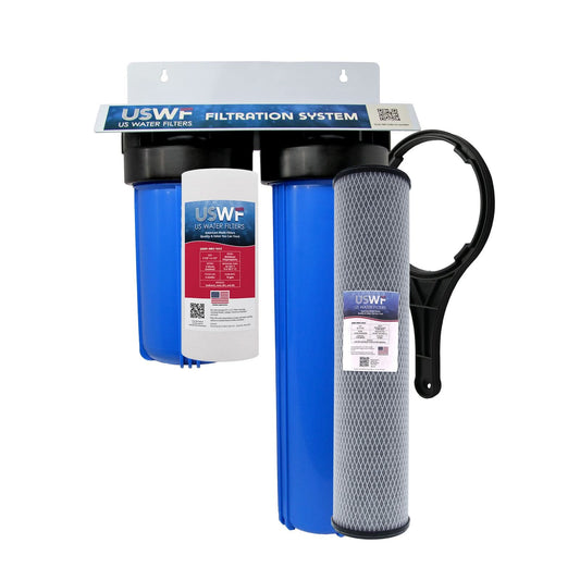 USWF 2-Stage Whole House Lead Reduction Filter System