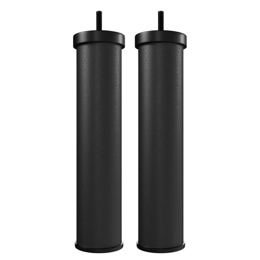 USWF Black Carbon Water Filtration Elements For Gravity Filter Systems (2-Pack)