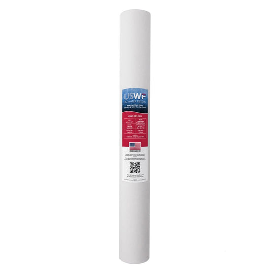 USWF 1 Micron Melt Blown Sediment Filter, 20"x2.5"