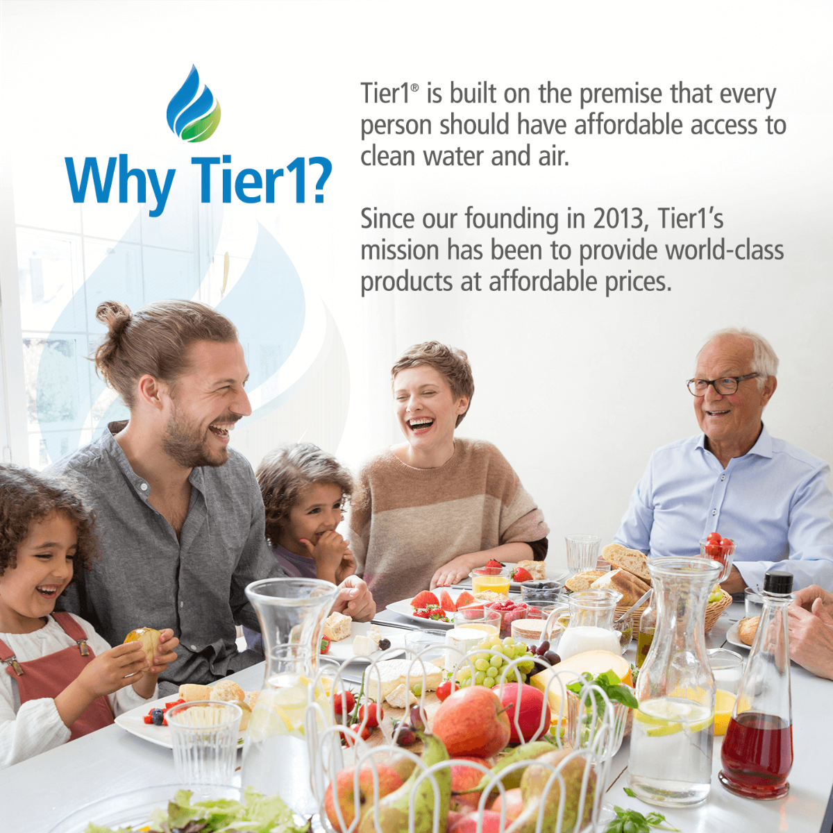 Tier1 10" x 2.5" Polypropylene Sediment Filter, 5 Micron